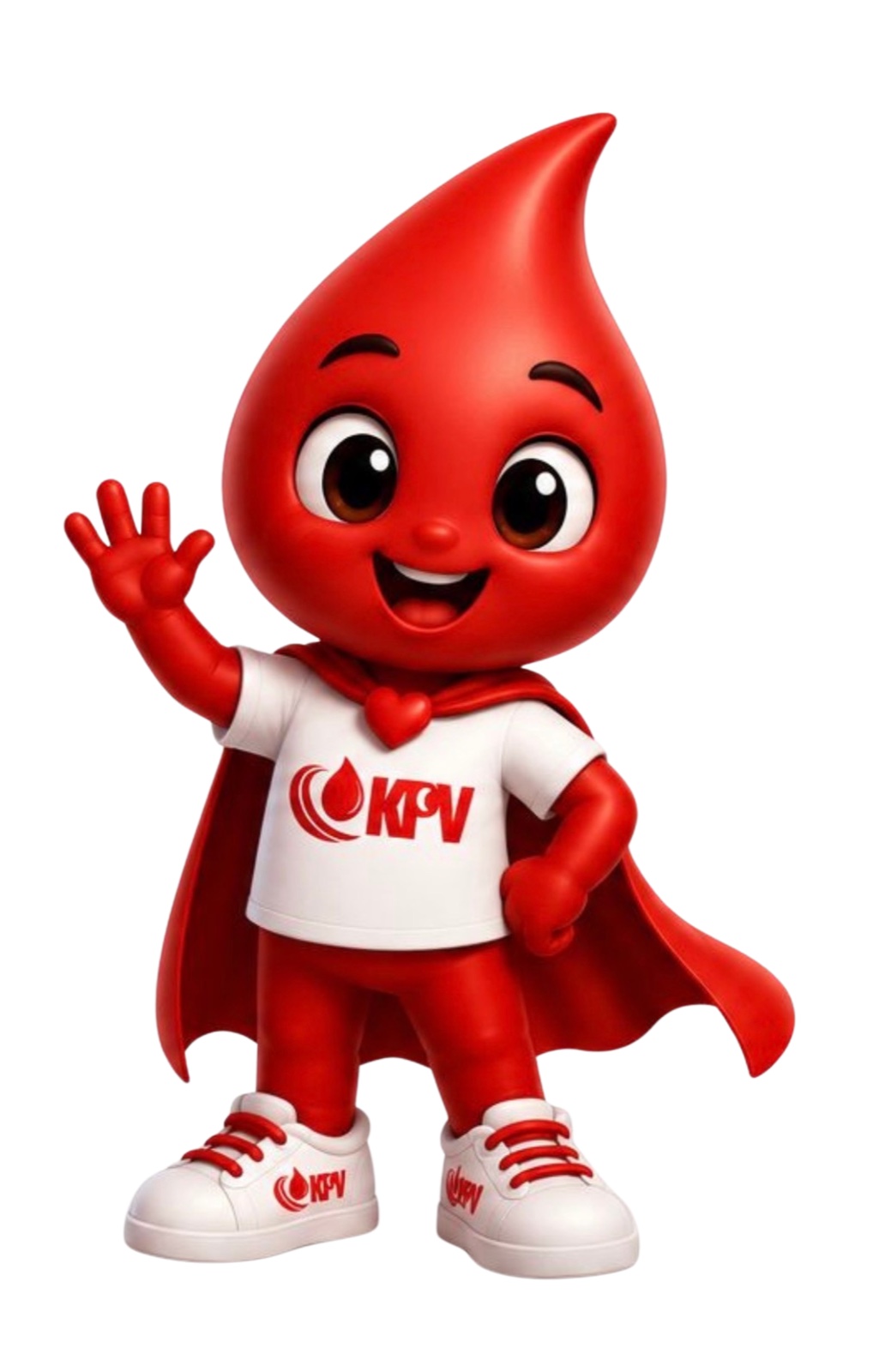 Mascota educativa SICKLE de la ONG KPV